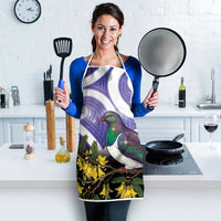 Kekeru New Zealand Matariki Apron Kukupa Kowhai Maori New Year Purple Version LT14 - Polynesian Pride