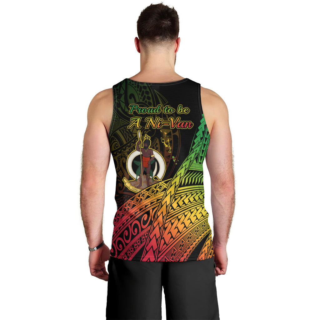 Polynesian Pride Vanuatu Men Tank Top Proud To Be A Ni-Van LT14 - Polynesian Pride