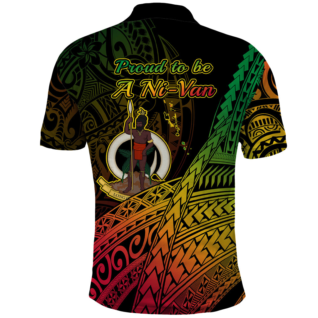 Polynesian Pride Vanuatu Polo Shirt Proud To Be A Ni Van LT14 - Polynesian Pride