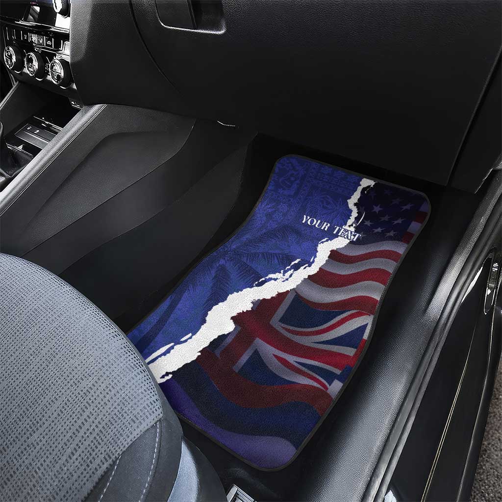 Personalized Hawaii Statehood Day Car Mats 66th Anniversary - Polynesian Pride