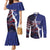 Personalized Hawaii Statehood Day Couples Matching Mermaid Dress and Long Sleeve Button Shirt 66th Anniversary - Polynesian Pride