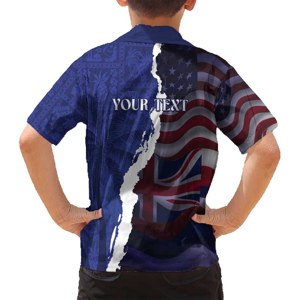 Personalized Hawaii Statehood Day Family Matching Long Sleeve Bodycon Dress and Hawaiian Shirt 66th Anniversary LT14 - Polynesian Pride