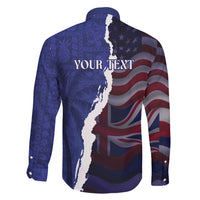 Personalized Hawaii Statehood Day Family Matching Off Shoulder Maxi Dress and Hawaiian Shirt 66th Anniversary - Polynesian Pride