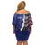 Personalized Hawaii Statehood Day Family Matching Off Shoulder Short Dress and Hawaiian Shirt 66th Anniversary - Polynesian Pride