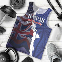 Personalized Hawaii Statehood Day Men Tank Top 66th Anniversary - Polynesian Pride