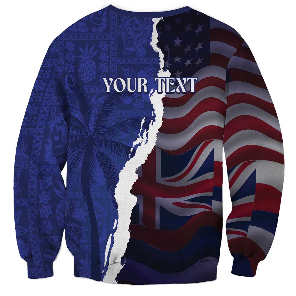 Personalized Hawaii Statehood Day Sweatshirt 66th Anniversary - Polynesian Pride