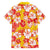 Yellow Hawaii Hibiscus Family Matching Off Shoulder Short Dress and Hawaiian Shirt Tropical Flowers Seamless Pattern - Polynesian Pride