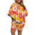 Yellow Hawaii Hibiscus Family Matching Off Shoulder Short Dress and Hawaiian Shirt Tropical Flowers Seamless Pattern - Polynesian Pride