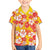 Yellow Hawaii Hibiscus Family Matching Off Shoulder Short Dress and Hawaiian Shirt Tropical Flowers Seamless Pattern - Polynesian Pride