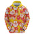 Yellow Hawaii Hibiscus Hoodie Tropical Flowers Seamless Pattern - Polynesian Pride