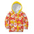Yellow Hawaii Hibiscus Kid Hoodie Tropical Flowers Seamless Pattern - Polynesian Pride
