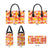 Yellow Hawaii Hibiscus Leather Bag Tropical Flowers Seamless Pattern - Polynesian Pride
