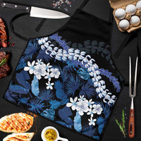 Polu Aloha Hawaii Lei Apron Tropical Flowers Elegant Vibe - Polynesian Pride