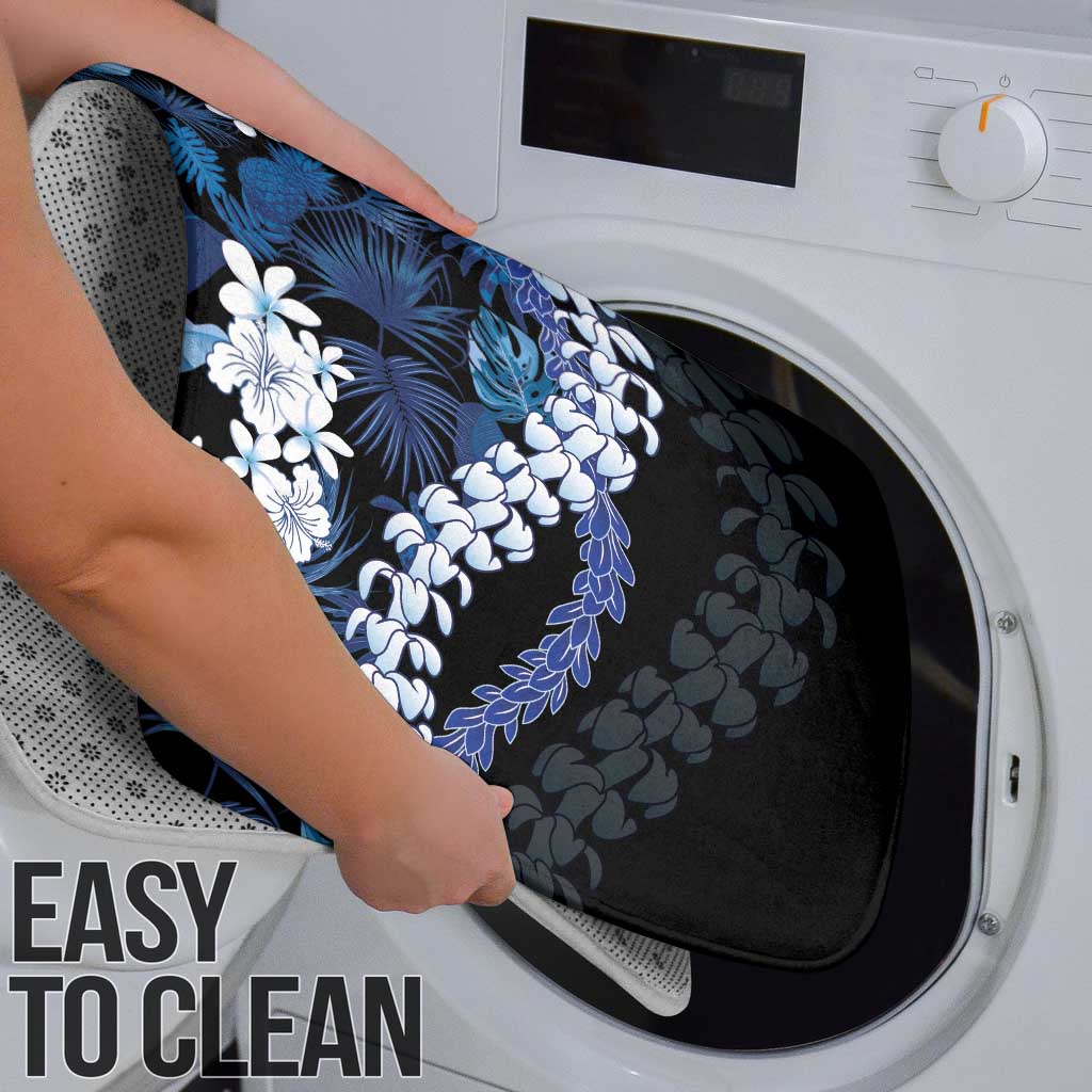 Polu Aloha Hawaii Lei Bathroom Set Tropical Flowers Elegant Vibe - Polynesian Pride