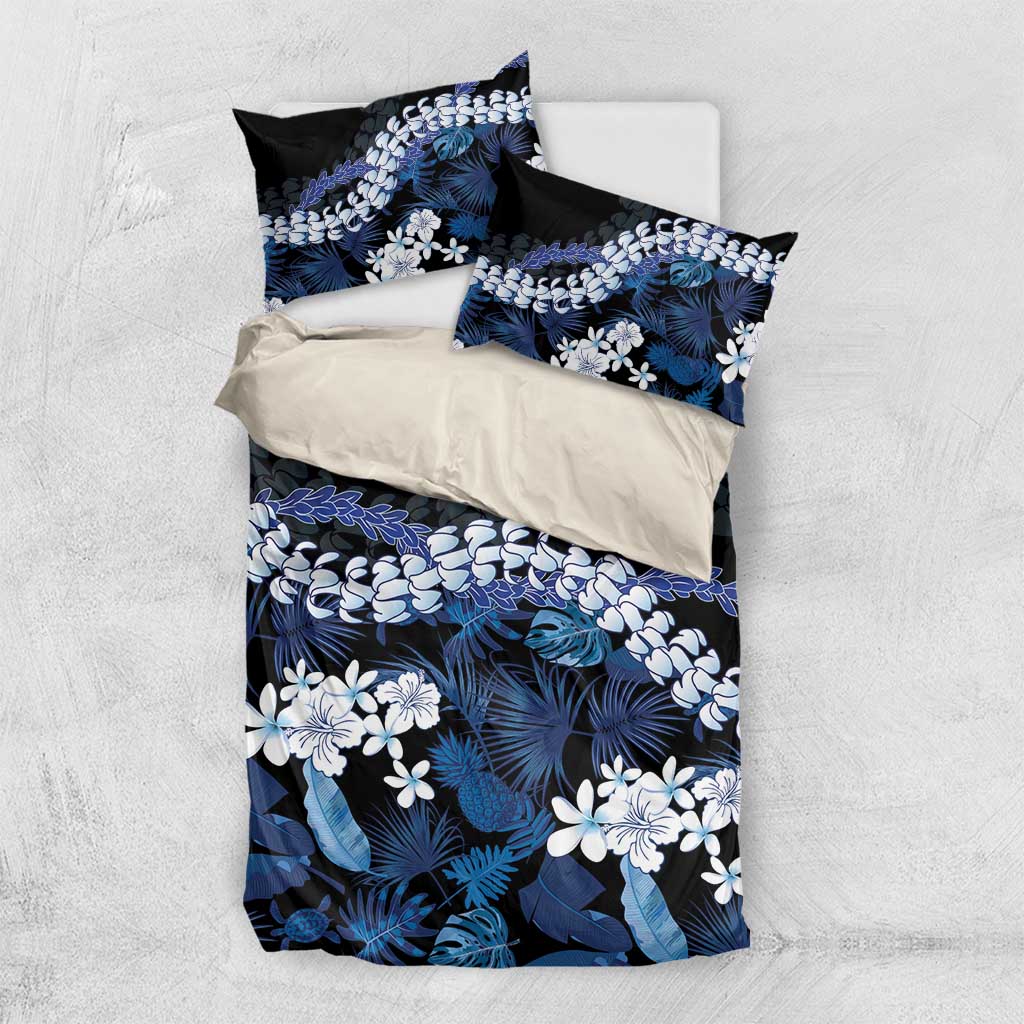 Polu Aloha Hawaii Lei Bedding Set Tropical Flowers Elegant Vibe - Polynesian Pride