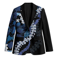 Polu Aloha Hawaii Lei Blazer Tropical Flowers Elegant Vibe - Polynesian Pride