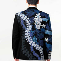 Polu Aloha Hawaii Lei Blazer Tropical Flowers Elegant Vibe - Polynesian Pride