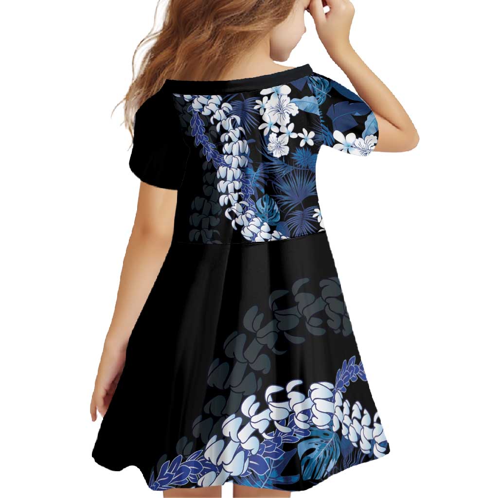 Polu Aloha Hawaii Lei Family Matching Long Sleeve Bodycon Dress and Hawaiian Shirt Tropical Flowers Elegant Vibe LT14 - Polynesian Pride