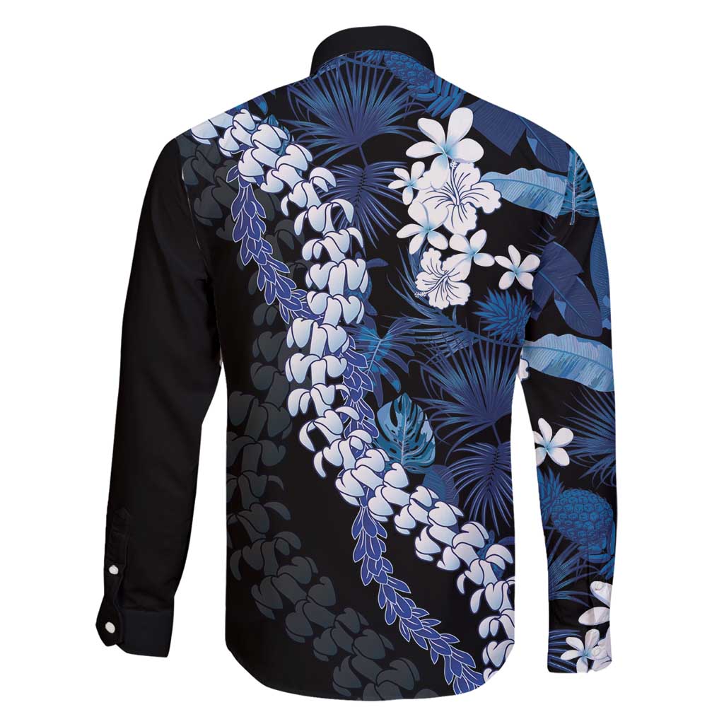 Polu Aloha Hawaii Lei Family Matching Mermaid Dress and Hawaiian Shirt Tropical Flowers Elegant Vibe LT14 - Polynesian Pride