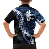 Polu Aloha Hawaii Lei Family Matching Summer Maxi Dress and Hawaiian Shirt Tropical Flowers Elegant Vibe LT14 - Polynesian Pride
