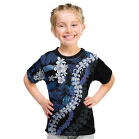 Polu Aloha Hawaii Lei Kid T Shirt Tropical Flowers Elegant Vibe - Polynesian Pride
