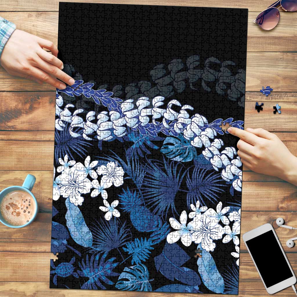 Polu Aloha Hawaii Lei Puzzle Tropical Flowers Elegant Vibe - Polynesian Pride