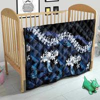 Polu Aloha Hawaii Lei Quilt Tropical Flowers Elegant Vibe - Polynesian Pride