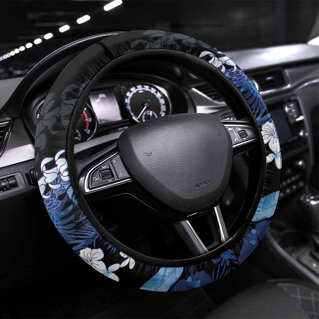 Polu Aloha Hawaii Lei Steering Wheel Cover Tropical Flowers Elegant Vibe - Polynesian Pride