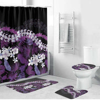 Poni Aloha Hawaii Lei Bathroom Set Tropical Flowers Elegant Vibe - Polynesian Pride
