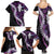 Poni Aloha Hawaii Lei Family Matching Summer Maxi Dress and Hawaiian Shirt Tropical Flowers Elegant Vibe - Polynesian Pride