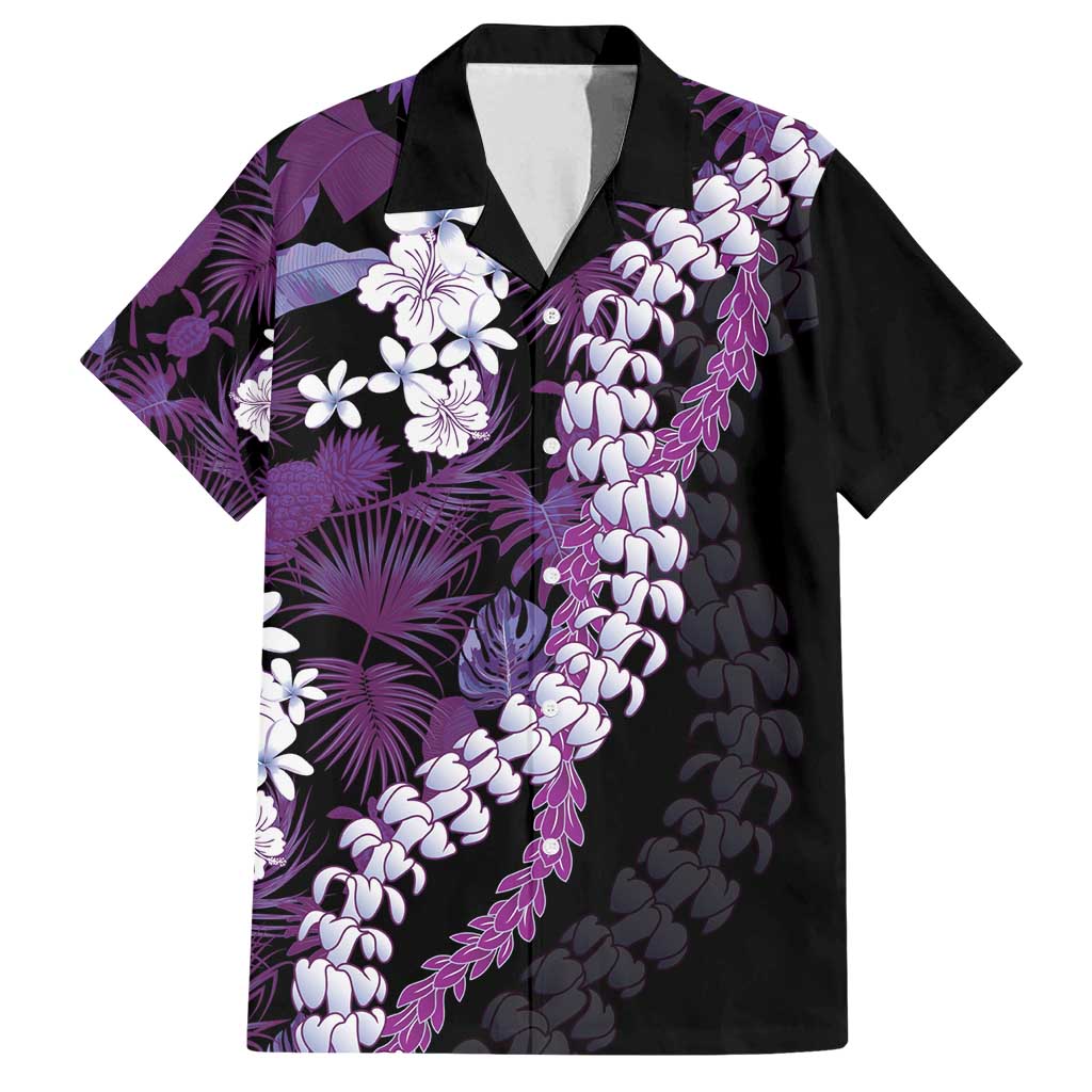 Poni Aloha Hawaii Lei Family Matching Tank Maxi Dress and Hawaiian Shirt Tropical Flowers Elegant Vibe - Polynesian Pride