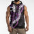 Poni Aloha Hawaii Lei Sleeveless Hoodie Tropical Flowers Elegant Vibe - Polynesian Pride
