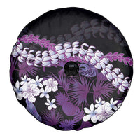 Poni Aloha Hawaii Lei Spare Tire Cover Tropical Flowers Elegant Vibe - Polynesian Pride