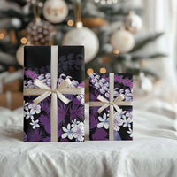 Poni Aloha Hawaii Lei Wrapping Paper Tropical Flowers Elegant Vibe - Polynesian Pride