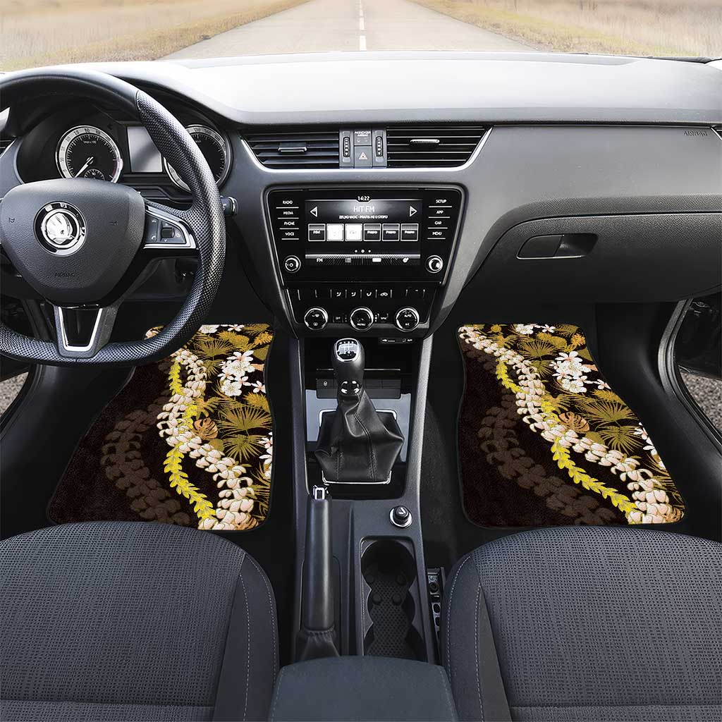 Kula Aloha Hawaii Lei Car Mats Tropical Flowers Elegant Vibe - Polynesian Pride
