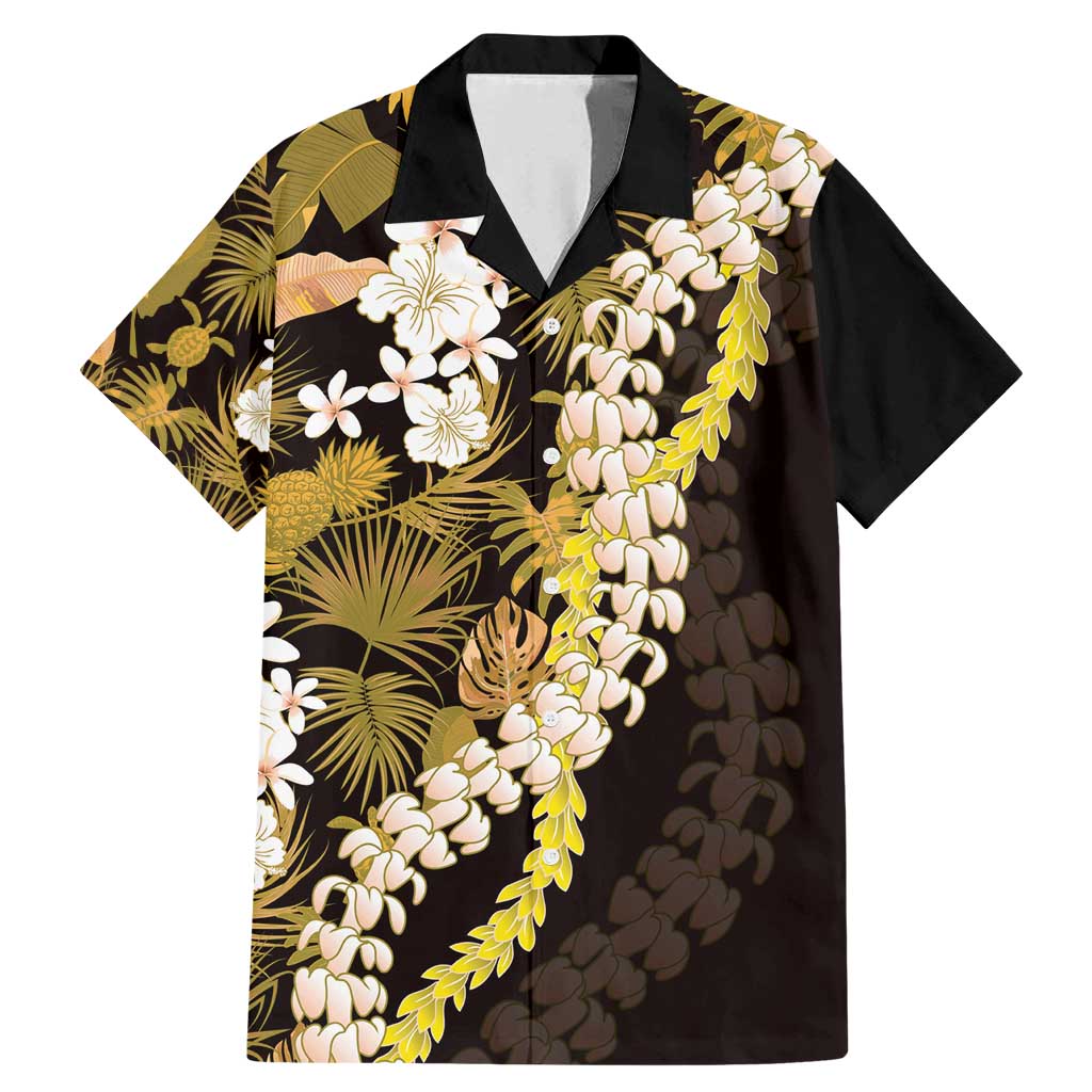 Kula Aloha Hawaii Lei Family Matching Mermaid Dress and Hawaiian Shirt Tropical Flowers Elegant Vibe - Polynesian Pride