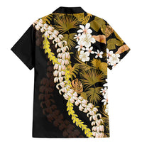 Kula Aloha Hawaii Lei Family Matching Mermaid Dress and Hawaiian Shirt Tropical Flowers Elegant Vibe - Polynesian Pride
