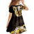 Kula Aloha Hawaii Lei Family Matching Summer Maxi Dress and Hawaiian Shirt Tropical Flowers Elegant Vibe - Polynesian Pride