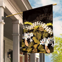 Kula Aloha Hawaii Lei Garden Flag Tropical Flowers Elegant Vibe - Polynesian Pride