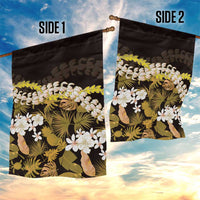 Kula Aloha Hawaii Lei Garden Flag Tropical Flowers Elegant Vibe - Polynesian Pride