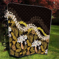 Kula Aloha Hawaii Lei Quilt Tropical Flowers Elegant Vibe - Polynesian Pride