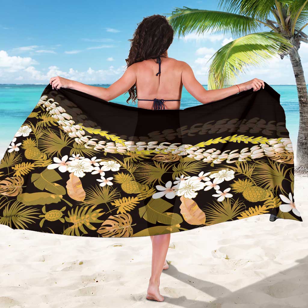 Kula Aloha Hawaii Lei Sarong Tropical Flowers Elegant Vibe - Polynesian Pride