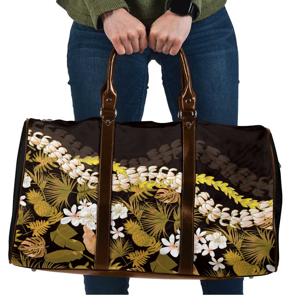 Kula Aloha Hawaii Lei Travel Bag Tropical Flowers Elegant Vibe - Polynesian Pride
