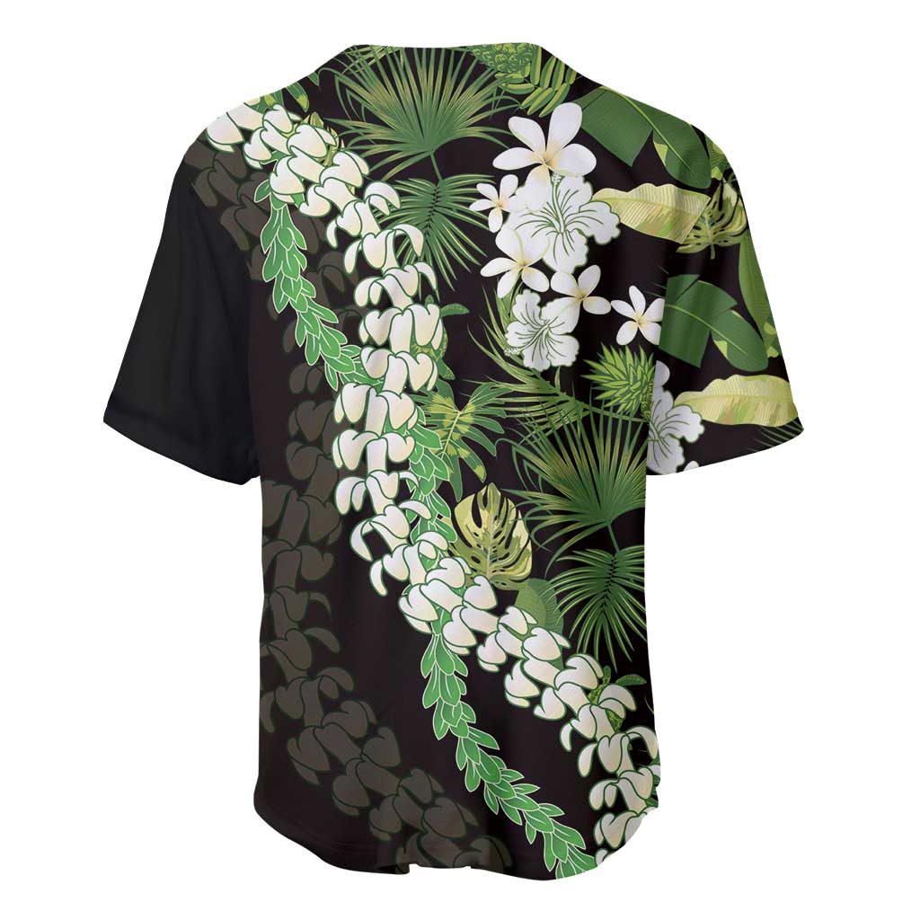 Omaomao Aloha Hawaii Lei Baseball Jersey Tropical Flowers Elegant Vibe - Polynesian Pride