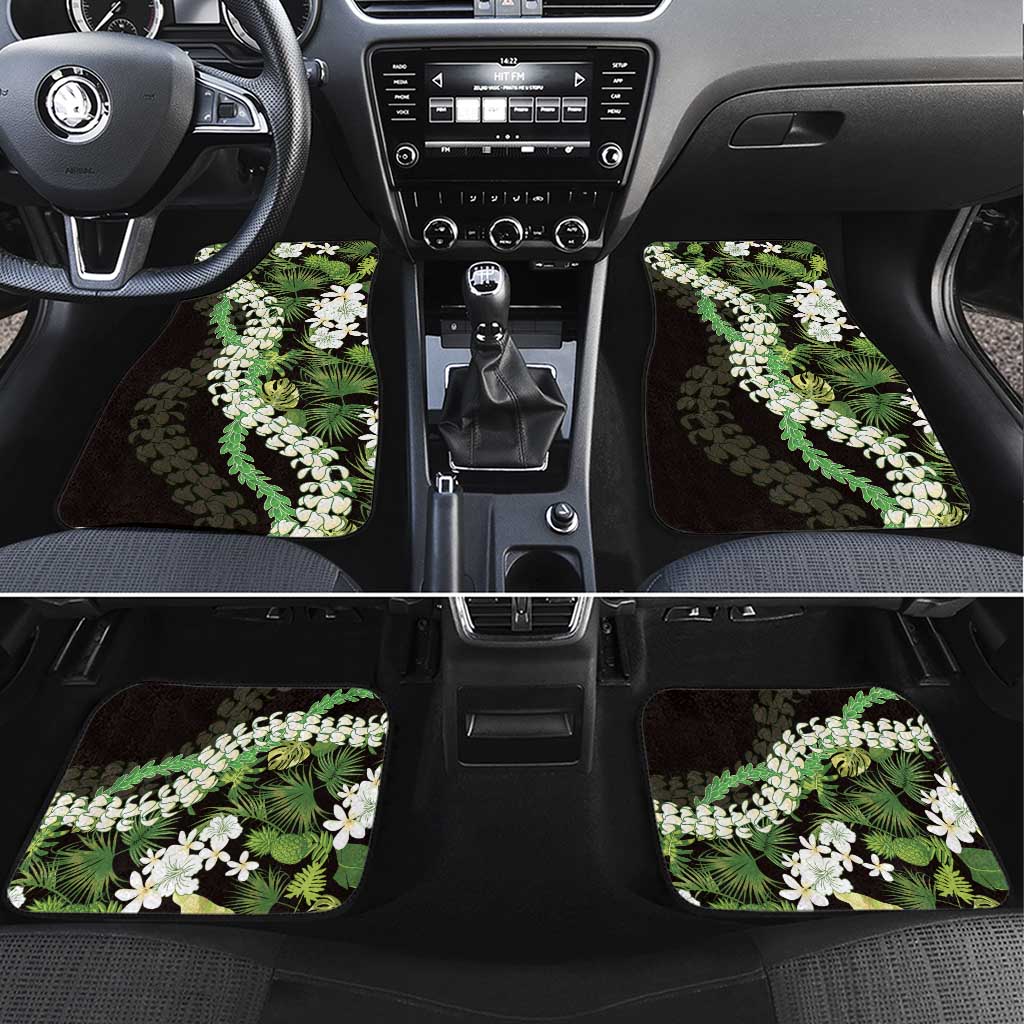 Omaomao Aloha Hawaii Lei Car Mats Tropical Flowers Elegant Vibe - Polynesian Pride