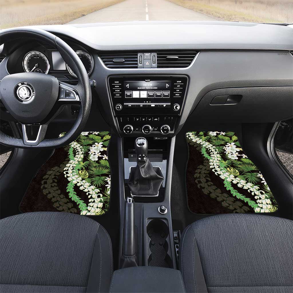 Omaomao Aloha Hawaii Lei Car Mats Tropical Flowers Elegant Vibe - Polynesian Pride