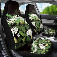 Omaomao Aloha Hawaii Lei Car Seat Cover Tropical Flowers Elegant Vibe - Polynesian Pride