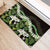 Omaomao Aloha Hawaii Lei Rubber Doormat Tropical Flowers Elegant Vibe - Polynesian Pride