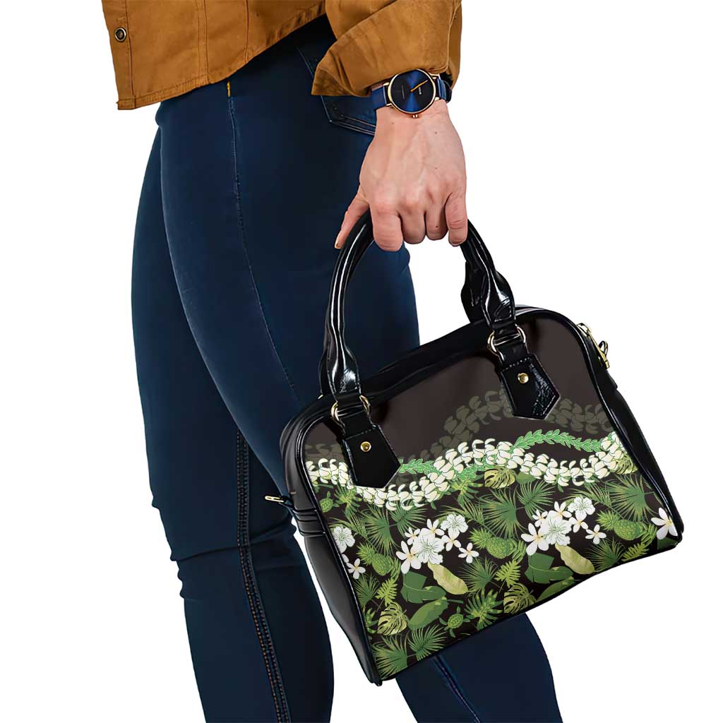 Omaomao Aloha Hawaii Lei Shoulder Handbag Tropical Flowers Elegant Vibe - Polynesian Pride