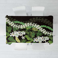 Omaomao Aloha Hawaii Lei Tablecloth Tropical Flowers Elegant Vibe - Polynesian Pride